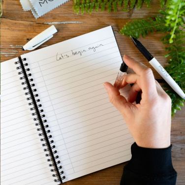 Logotrade business gifts photo of: MOYU Erasable Stone Paper Notebook CraftCover 18 pages