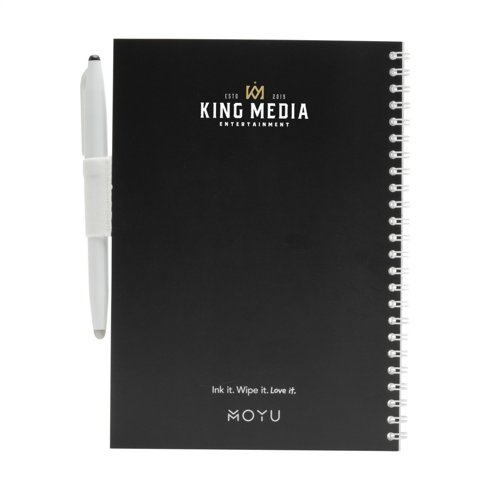 Logotrade promotional giveaways photo of: MOYU Erasable Stone Paper Notebook SoftCover 18 pages