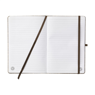 Logo trade promotional items picture of: CoffeeGround Cork Paper Notebook A5