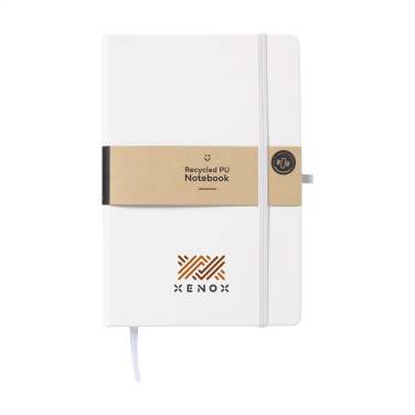Logotrade promotional gift image of: Recycled GRS PU Paper Notebook A5