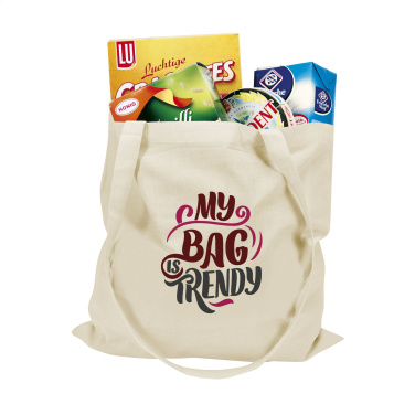 Logo trade promotional merchandise picture of: ShoppyBag (135g/m²) long handles cotton bag