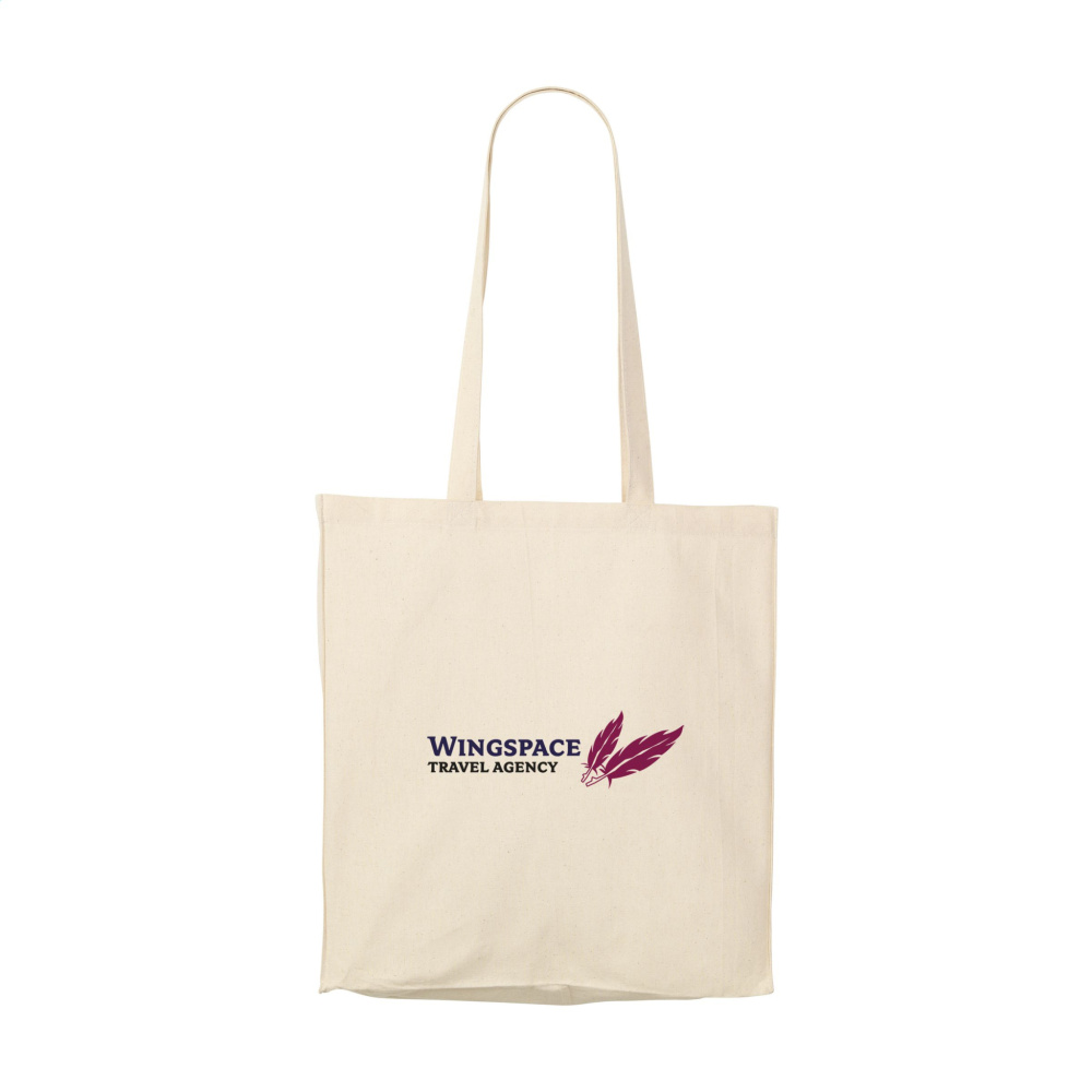 Logotrade business gift image of: Natural Square Bag (165 g/m²) cotton bag