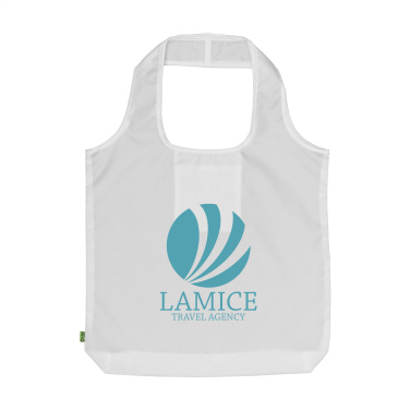 Logo trade promotional gifts picture of: GRS RPET Shopper foldable shopping bag