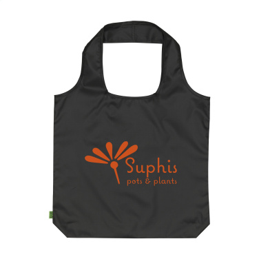 Logotrade promotional item picture of: GRS RPET Shopper foldable shopping bag