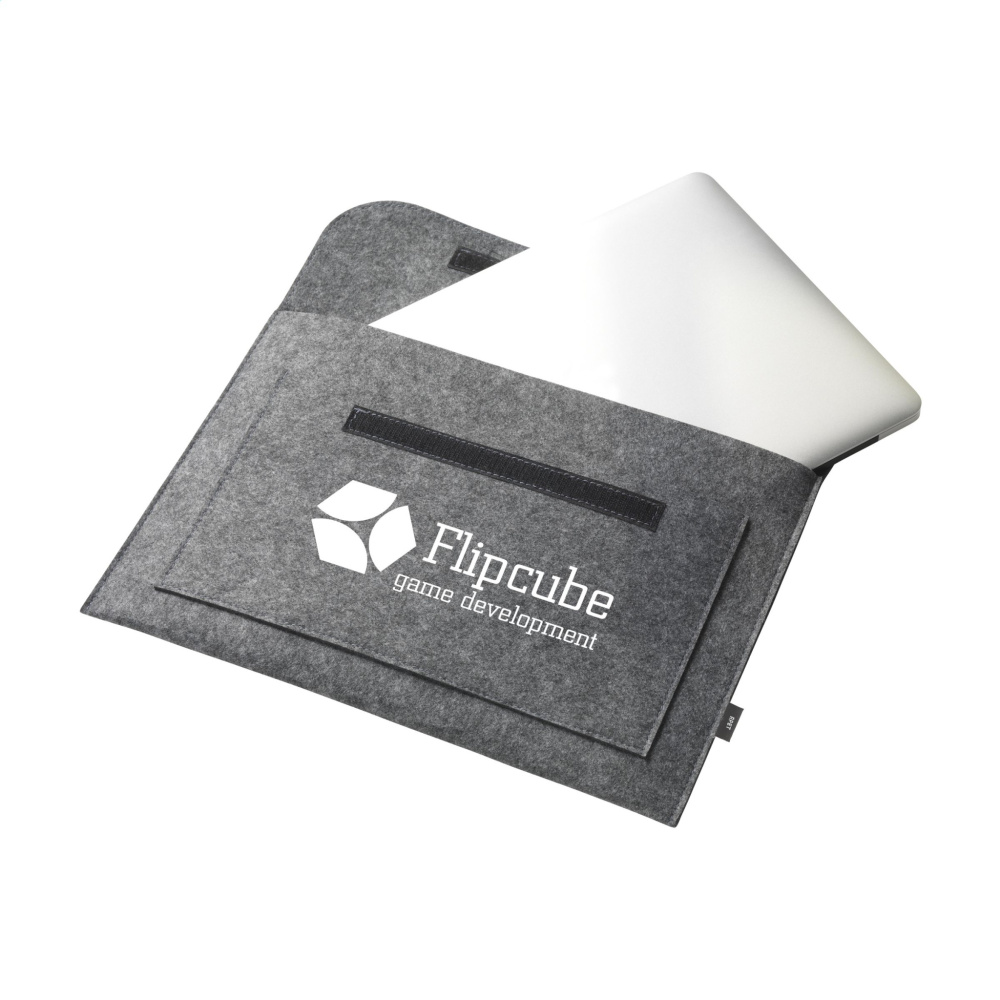 Logo trade promotional merchandise picture of: Papillon GRS RPET laptop case