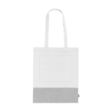 Logo trade promotional items image of: Combi Organic Shopper (160 g/m²) bag