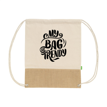 Logotrade promotional product image of: Combi Organic Backpack (160 g/m²)