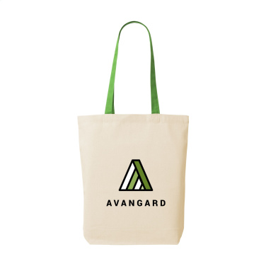 Logo trade business gifts image of: Canvas Shoppy Colour (220 g/m²) bag