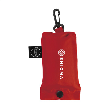 Logotrade promotional products photo of: Shop Easy RPET folding shopping bag