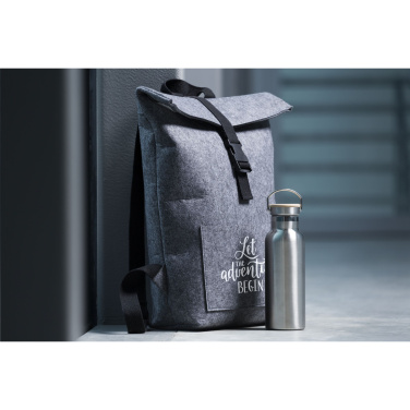 Logotrade promotional merchandise picture of: Nolan GRS RPET Felt backpack