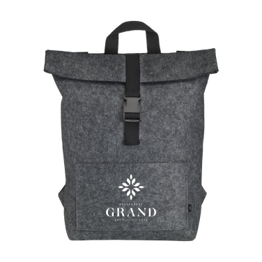 Logotrade promotional gift picture of: Nolan GRS RPET Felt backpack