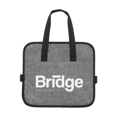 Logotrade promotional merchandise picture of: Trunk GRS RPET Felt Organiser Cooler bag