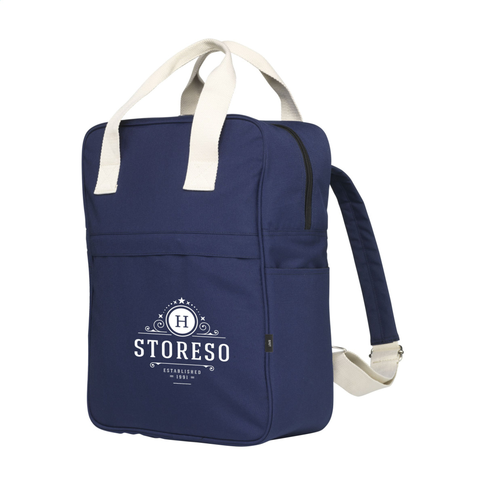 Logo trade promotional merchandise picture of: Vidar RPET Backpack