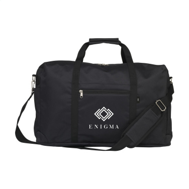 Logo trade promotional gifts image of: Manchester RPET Travelbag