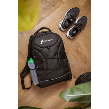 Logotrade promotional giveaway image of: Flashline GRS RPET Laptop Backpack