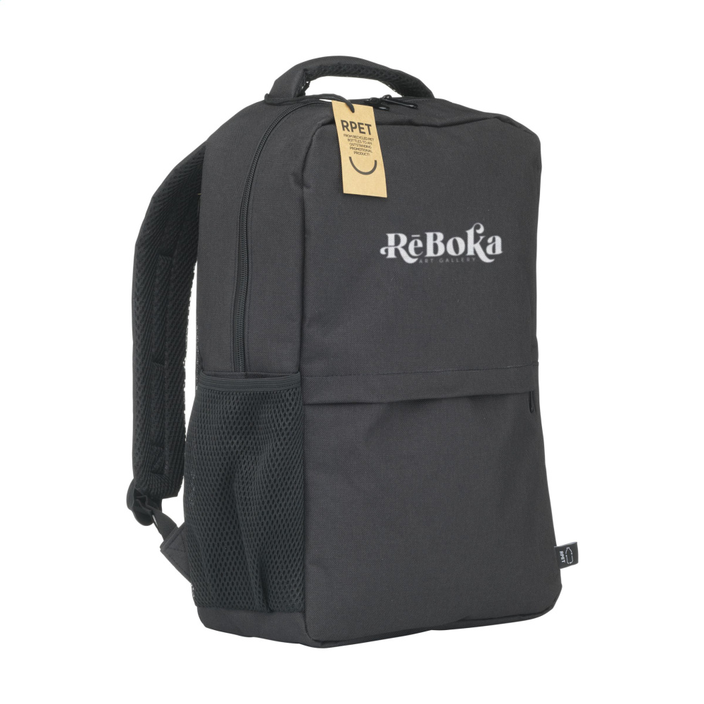 Logo trade promotional products picture of: Finley GRS RPET Laptop Backpack