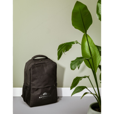 Logo trade business gifts image of: Finley GRS RPET Laptop Backpack