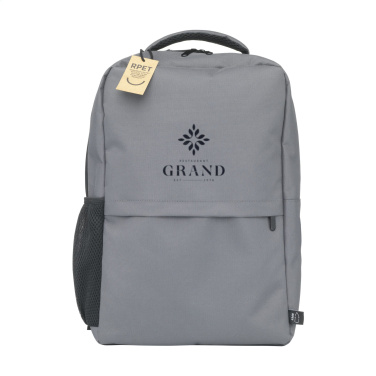 Logo trade promotional products image of: Finley GRS RPET Laptop Backpack