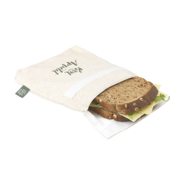Logo trade business gifts image of: Hemp FoodPouch bag for bread