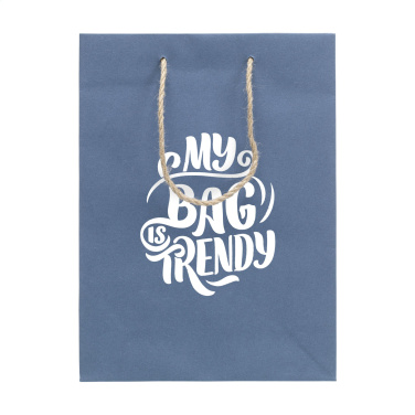 Logotrade corporate gifts photo of: Leaf It Bag recycled with jeans fibres (180 g/m²) M