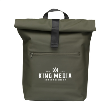 Logotrade promotional item image of: Lennon Roll-Top Recycled Backpack