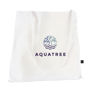 Logo trade promotional merchandise photo of: Shopper GRS RPET (80 g/m²) shopping bag