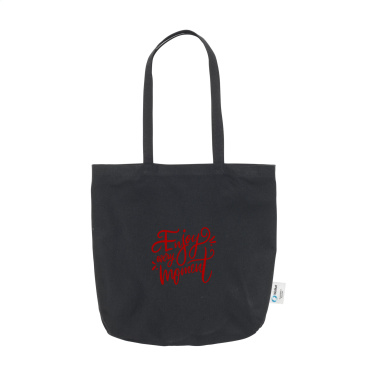 Logotrade promotional giveaway image of: Wolkat Rabat Recycled Textile Shopper