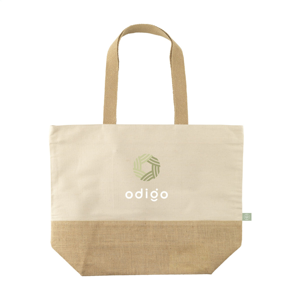 Logo trade corporate gifts picture of: Cancun Beachbag Organic Cotton (320 g/m²)
