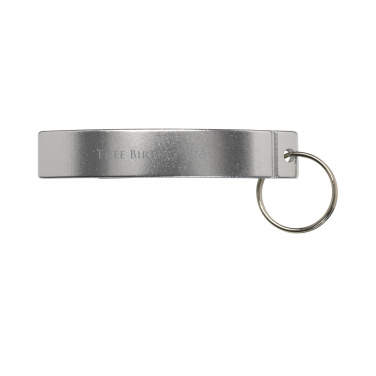 Logo trade promotional product photo of: Alu Opener keyring