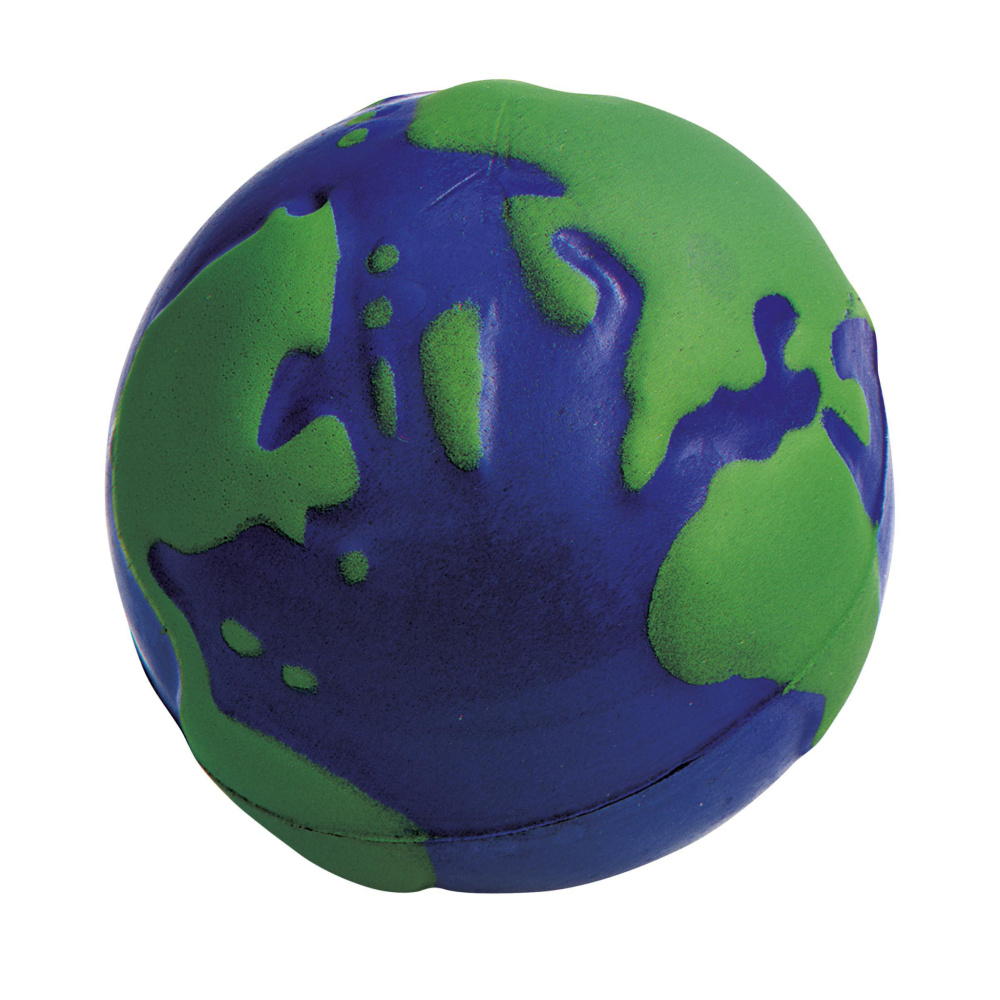 Logo trade promotional items image of: StressGlobe Ø 6.5cm stressball