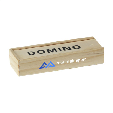 Logo trade business gifts image of: Domino game