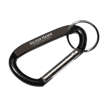 Logo trade business gifts image of: CarabineKey carabiner hook