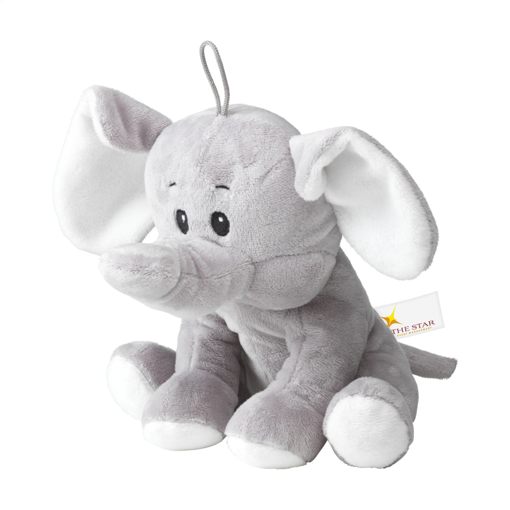 Logo trade advertising product photo of: Olly plush elephant cuddly toy