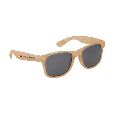 Logo trade promotional merchandise image of: Looking Bamboo sunglasses