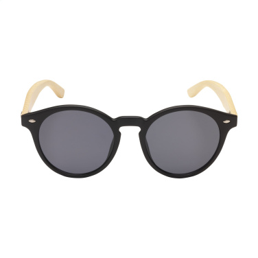 Logo trade business gifts image of: Laguna Bamboo sunglasses
