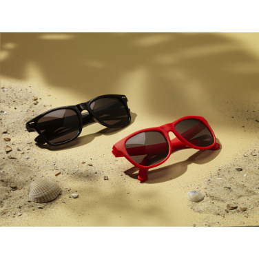 Logo trade promotional giveaways image of: Malibu RPET sunglasses