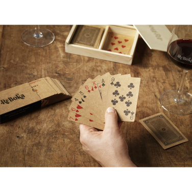 Logotrade advertising products photo of: Recycled Playing Cards Double decks