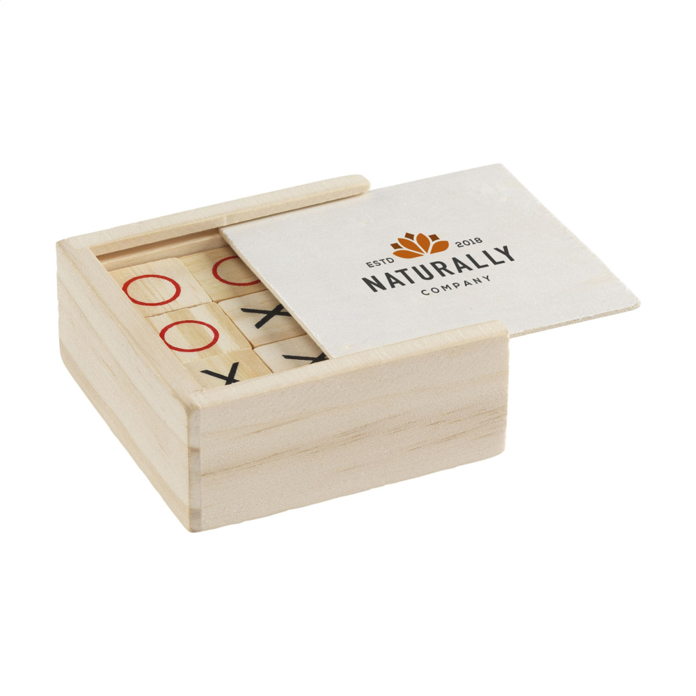 Logotrade promotional merchandise image of: Tic Tac Toe Game Bamboo
