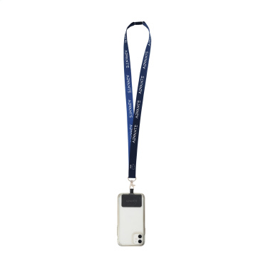 Logotrade advertising product picture of: Lanyard Sublimation Safety RPET 2 cm with Patch