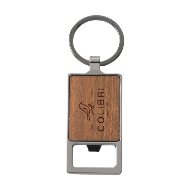 Logotrade promotional gift image of: Sammy bottle opener / keyring