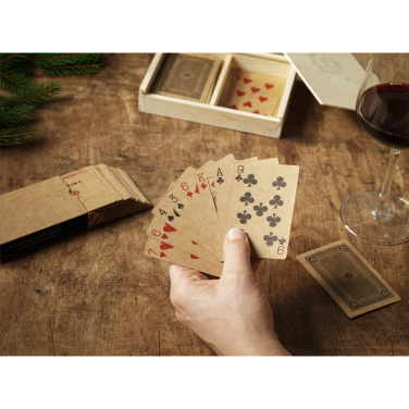 Logotrade advertising product image of: Recycled Playing Cards Double X-Mas