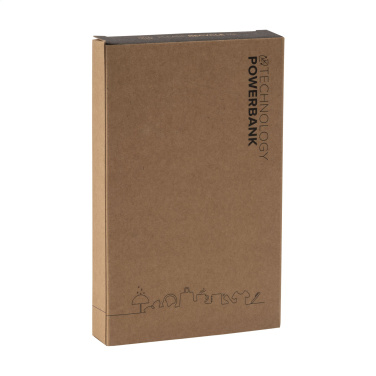 Logo trade business gift photo of: Aluminium 8000 Wireless Powerbank wireless charger