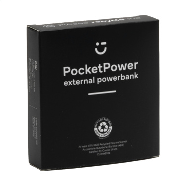Logotrade business gifts photo of: PocketPower 5000 RCS Recycled Powerbank