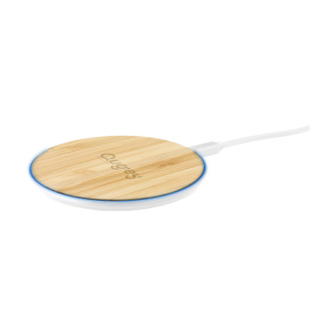 Logotrade advertising product image of: Bamboo 10W Wireless Charger wireless fast charger