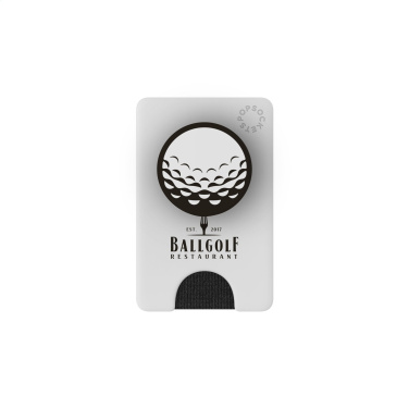 Logotrade promotional item image of: PopSockets® PopWallet+ card holder with PopGrip