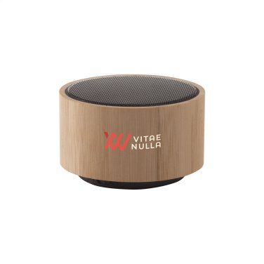 Logotrade advertising product picture of: Wave Bamboo Wireless Speaker