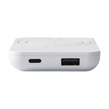 Logotrade advertising product image of: Force Magnetic RCS Recycled Wireless Powerbank 5000