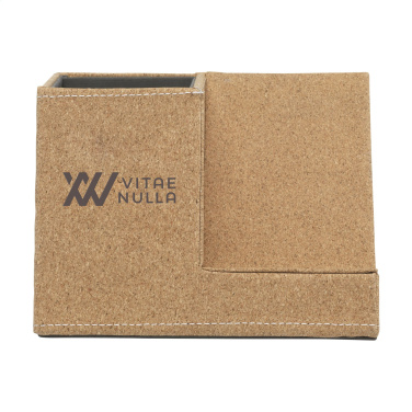 Logo trade promotional items picture of: Ecork Pen Holder Wireless Charger