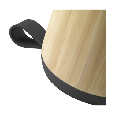 Logo trade corporate gift photo of: Timor Bamboo Wireless Speaker