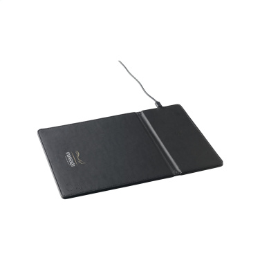 Logo trade promotional item photo of: RCS Recycled Wireless Charging Mousepad